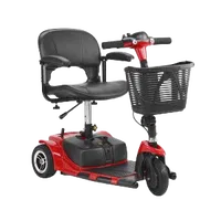 VEVOR 3 Wheel Folding Mobility Scooter for Adults & Seniors, Heavy-Duty Electric Powered Mobility Scooter & 12 Mile Long Range, All Terrain Travel Wheelchair with 9° Climbing Capacity, 265lb Capacity | VEVOR US