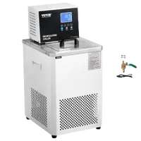 VEVOR Laboratory Chiller Circulator, 6L Chiller Lab Low Temperature Cooling Liquid, -4°F-212°F Circulator Pump Chiller, LCD Display, 304 Stainless Steel Water Bath Recirculating Water Cooling Chiller | VEVOR US