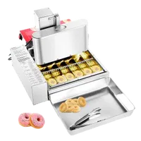 VEVOR Commercial Automatic Donuts Machine, 6 Rows Donuts Making Equipment, 360 pcs/hour Electric High Power Doughnut Maker, Stainless Steel Frying Auto Fryer, with Intelligent Control | VEVOR US