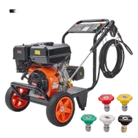 VEVOR Gas Pressure Washer, 4400 PSI 4.0 GPM, Gas Powered Pressure Washer with Copper Pump, Spray Gun and Extension Wand, 5 Quick Connect Nozzles, for Cleaning Cars, Homes, Driveways, Patios | VEVOR US