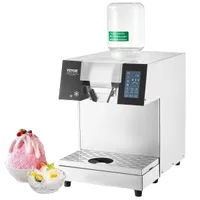 VEVOR Commercial Snowflake Ice Machine, 397LBS/24H Snowflake Ice Maker, Stainless Steel Ice Shaver Machine, Electric Snow Cone Maker, Liquid Cooling System for Rapid Heat Dissipation, Ice Cream | VEVOR US
