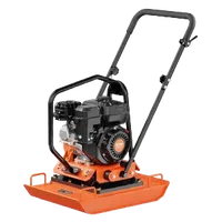 VEVOR Plate Compactor, 7.0 HP Gas Engine, 4451.22 lbf Vibration Compaction Force, 432 sq. in Plate, 5400 RPM Power Tamper, Ground Compactor Rammer for Dirt, Gravel, Asphalt, Foundation, EPA Compliant | VEVOR US