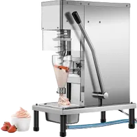 VEVOR 110V Frozen Yogurt Blending Machine 750W, Yogurt Milkshake Ice Cream Mixing Machine 304 Stainless Steel Construction, Professional Commercial Kitchen Equipment | VEVOR US