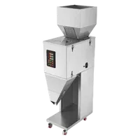 VEVOR Particle Filling Machine, 0.022-2.2 lbs/10-1000g, Automatic Filler Machine with Foot Pedal, Stainless Steel Weighing Filling Machine, Weigh Filler for Beans Seeds Grains Tea Granular Packing | VEVOR US