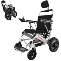 VEVOR Electric Wheelchair for Adults Seniors, 300 lbs Weight Capacity, 20 in Width Lightweight Foldable Motorized Power Wheelchairs, Long Range All Terrain Aluminum Alloy Chair, Adjustable Backrest | VEVOR US