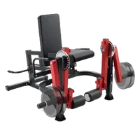 VEVOR Leg Extension and Curl Machine, Seated Leg Rotary Extension for Thigh, Adjustable Lower Body Specialty Exercises Equipment, Heavy Duty Workout Bench for Home Gym, 700 LBS Capacity | VEVOR US