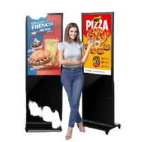 VEVOR 43 Inch Digital Signage Display, Non-touchscreen Digital Kiosk, Indoor Floor Standing Kiosk Display, 2K UHD LCD Screen, 2GB RAM & 32GB ROM, with WiFi HDMI/USB Input, Advertising Display | VEVOR US