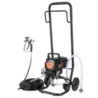 VEVOR Stand Airless Paint Sprayer, 950W 3000PSI High Efficiency Electric Airless Sprayer With Cart, Paint Sprayers for Home Interior and Exterior Furniture and Fences, Fine And Even Painting Effect | VEVOR US