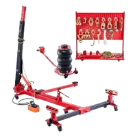 VEVOR Auto Body Frame Puller Straightener, 6T Tension Car Body Repair Equipment with 3T Airbag Jack & 6000PSI Hydraulic Foot Pump, Include 16 Straightening Tools, for Auto Repair Shop Sedan SUV Pickup | VEVOR US