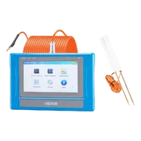 VEVOR Underground Water Detector, Up to 492ft (150m) Pro Underground Water Detection Locator, 7″ Touchscreen Auto Mapping Well Detector Explorer with Multi-Frequency Measurement, 8GB Card, Carry Case | VEVOR US