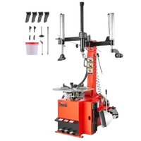 VEVOR Tire Changer Machine, 1.5HP Copper Motor, Durable Tire Changer with Air Pressure Gauge & Pneumatic Assist Arm, Pedal Operated Tire Changer with Thickened Chuck, Fit for Sedan/SUV/Pickup Truck | VEVOR US