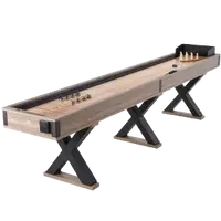 VEVOR 11.5 ft Shuffleboard Table 2 in 1 Shuffleboard and Bowling Combo Game Set | VEVOR US