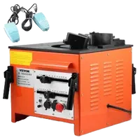 VEVOR Rebar Bender 1 inch 25 mm Rebar Bending Bender Rebar Grade 60 Electric Rebar Bender Heavy Duty with Foot Pedal for Bending Steel Rope (1 inch Rebar Bender) | VEVOR US