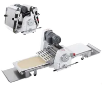 VEVOR Commercial Dough Sheeter Machine, 15.7-Inch Reversible Puff Pastry Sheeter and Fondant Roller, Electric Dough Roller 0-1.4″ Adjustable Thickness, Folding Dough Sheeter for Bakeries, Pastries | VEVOR US