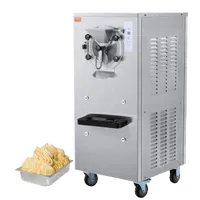 VEVOR Commercial Ice Cream Machine, 20-25L/H Yield, 2400W 1-Flavor Hard Serve Ice Cream Maker, 8L Stainless Steel Cylinder, Digital Display Auto Clean Adjustable Hardness, for Restaurant Snack Bars | VEVOR US