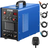CT520D Plasma Cutter/TIG/Stick 3-in-1 Combo Welder 50A/200A 110/220V | VEVOR US