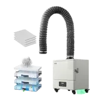 Solder Fume Extractor 459 m³/h 280W Brushless Motor 4-Stage Filters & 10 Speeds | VEVOR US