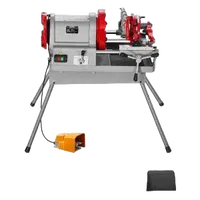 VEVOR Electric Pipe Threader Machine, 900W 2-Speed Threading Cutting Machine, 1/2 to 4 inch Pipes Threading Cutter Tool with Foot Pedal for Plumbing, Automotive Repairs, Metalworking | VEVOR US