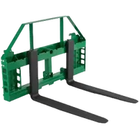 VEVOR Pallet Fork Frame Attachment with 42-inch Skid Steer Forks for JD Tractors | VEVOR US