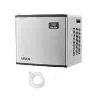 VEVOR Commercial Ice Maker Machine - Head, 550 Lbs/Day Stainless Steel Ice Machine with Self-Cleaning, Scheduled Ice-Making, Adjustable Thickness, Ideal for Restaurant Bar Cafe Hotel - Head Only | VEVOR US