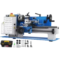 VEVOR 7x12″ 400W Precision Mini Metal Lathe Variable Speed 2250RPM | VEVOR US