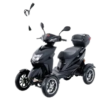 VEVOR Heavy Duty 4-Wheel Mobility Scooters for Seniors & Adults 450lbs Capacity - 40 Miles 3-Speed Long Range, 500W All Terrain Electric Recreational Scooter Wheelchair with 20° Max Climbing Capacity | VEVOR US