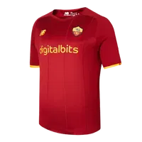 Men's As Roma Home Derby Short Sleeve Jersey