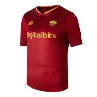 Men's As Roma Home Elite Short Sleeve Jersey