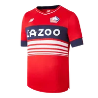 Men's Lille Losc Home Short Sleeve Jersey
