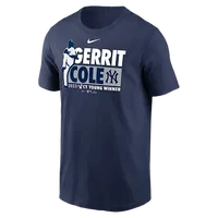 Gerrit Cole New York Yankees 2023 American League Cy Young Award Winner