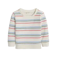 Baby & Toddler Striped Crewneck Sweatshirt