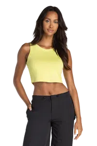 Performance round-neck tank top